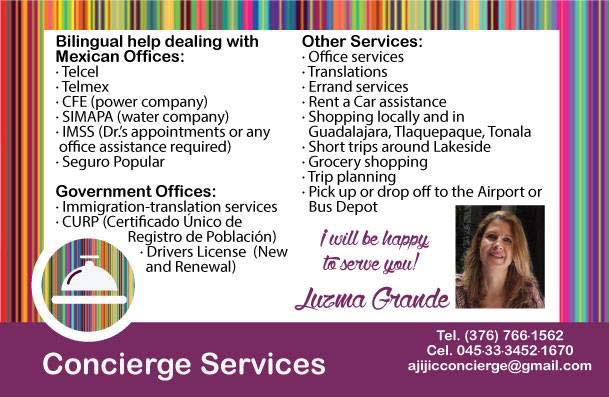 Luzma Grande Conceirge Services Ajijic