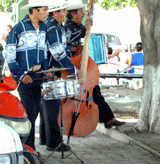 Musicians at the Ajijic Malecon Park